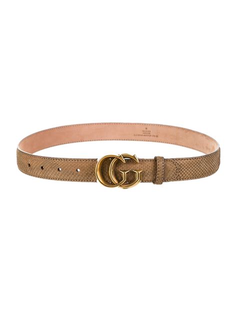 gucci skinny belt women|Gucci snakeskin belt.